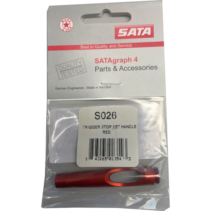 SATAgraph 4 S06 Trigger Stop Set Handle Red - Spare part handle end piece